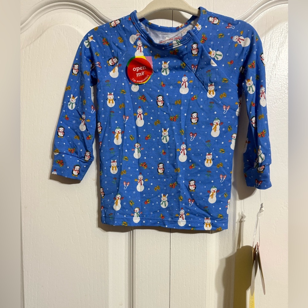 Magnetic Me Blue Kids Matching Set Size 9-12 Month NWT